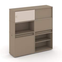 Набор 29 Тумба двойная с надставкой ES.NB.2V-29